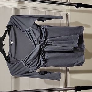 Venus Dark Gray medium empire waist top